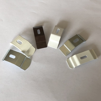 Steel Curtain Track Ceiling Clips for Window Roller Blind Components and Accessories