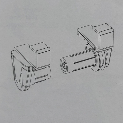 Industrial Style Roller Mechanism Bracket Durable Advantage for Blinds Components