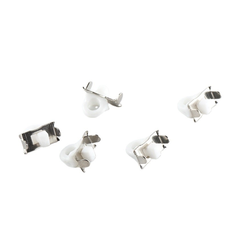 Sleek Curtain Track Set Device Plastic Stopper Slider Block for Classic Design Style Curtains
